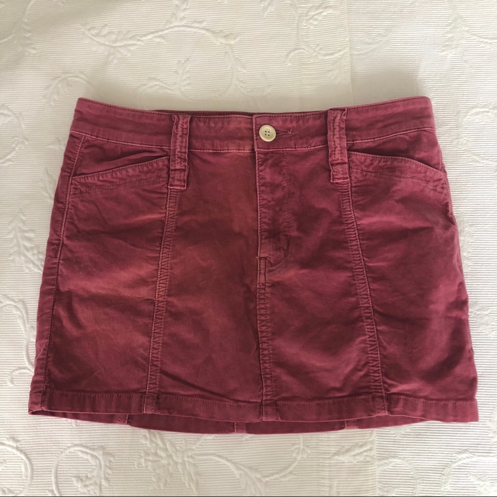 NWOT free people corduroy skirt